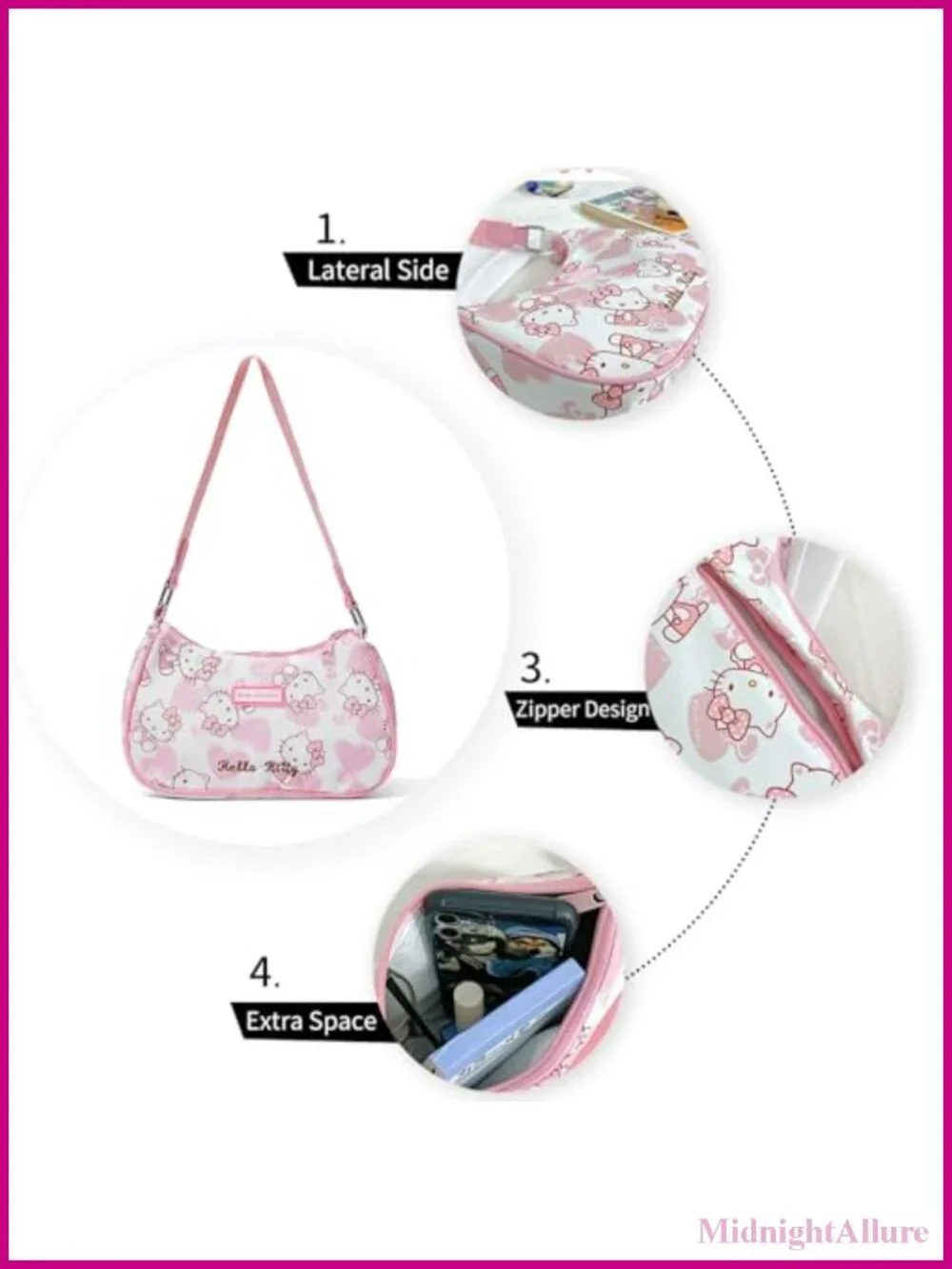 Cute Mini PU Hobo Crossbody Shoulder Bag Women Casual Gift